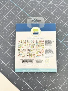 Around the block | Office | New Around The Block Paper Doll Alphabet ...